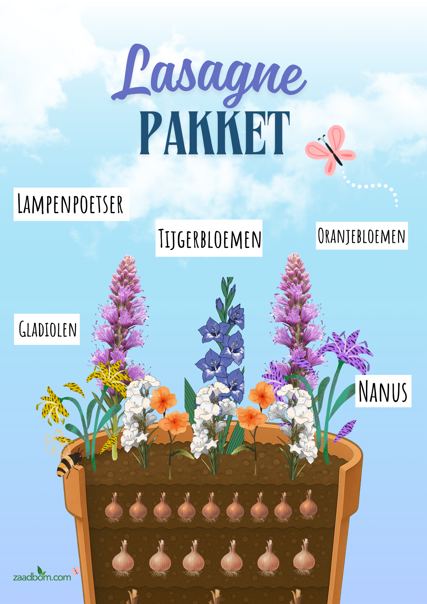Lasagne Pakket - Bollen Lasagne - Eigen Ontwerp Logo / Tekst
